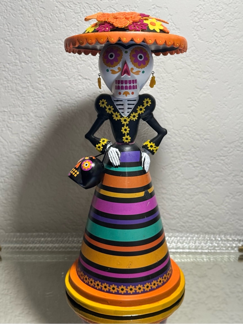 Dia de Muertos Collection La Catrina Sugar Skull Figurine Target - Picture 2 of 13